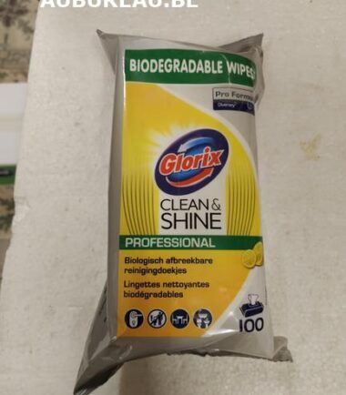 Lingettes nettoyantes biodégradables Glorix