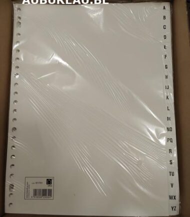 Jeu d'intercalaires de A/Z réf 911701