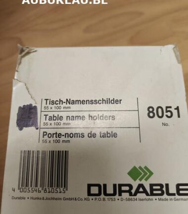 Porte noms de table Durable réf 8051