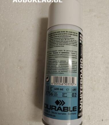 Flacon de mousse pour nettoyer tableau blanc Durable réf. 5756