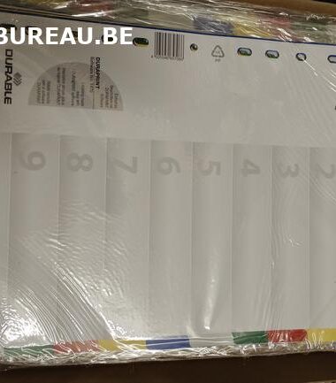 Jeu d'intercalaires de 10 Durable réf 6740