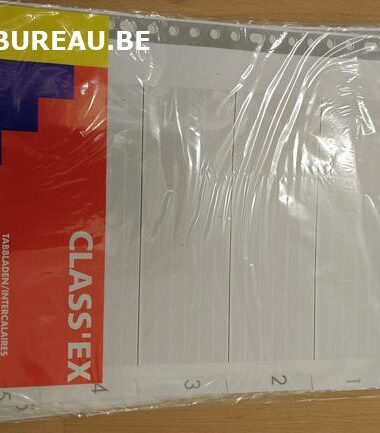 TABBLADES / INTERCALAIRES-Jeu d'intercalaires de 5 réf 14015