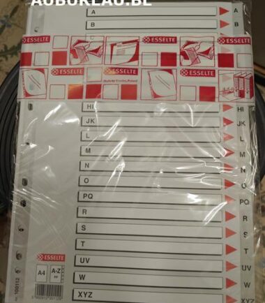 Jeu d'intercalaires de A/Z Esselte réf 100112