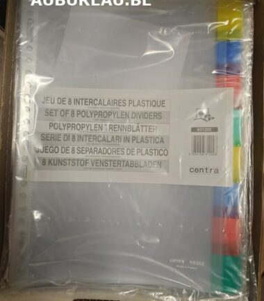 Jeu d'intercalaires Centra de 8 réf 631202