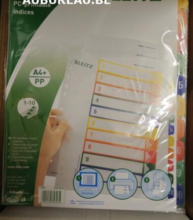 PC-beschriftbare-Jeu d'intercalaires de 10 Leitz réf 1293 00 00