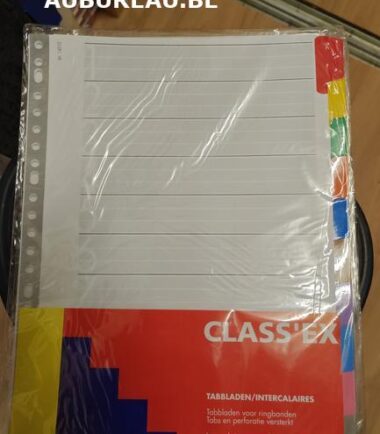 Jeu d'intercalaires de 10 Classex réf 14010