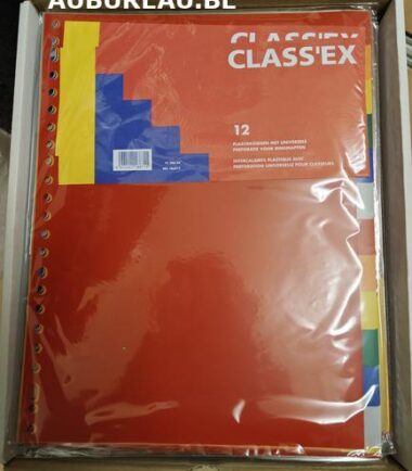 Jeu d'intercalaires de 12 Classex réf 186712