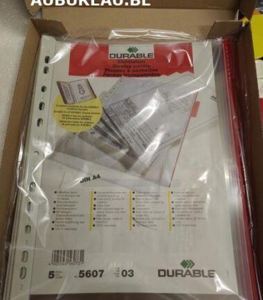 Pochette de 5 étuis Durable 5607