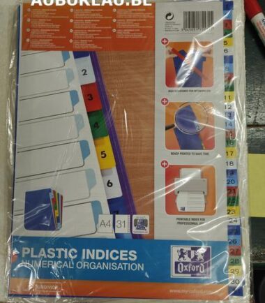 Jeu d'intercalaires de 31 Oxford réf 100204790