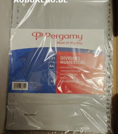 Jeu d'intercalaires de 1/31 Pergamy réf 901599