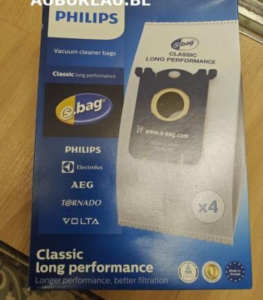 Bte de 4 sacs d'aspirateur Philips