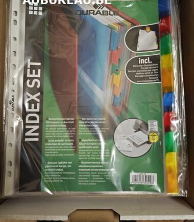 Jeu d'intercalaires Durable de 10 réf 6632-19