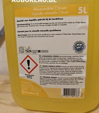 Bidon de 5 litres produit vaisselle réf 10176