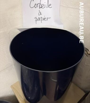 Corbeille à papier coloris bleu réf. 510