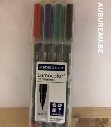 Étui de 4 feutres Staedtler S avec 4 coloris