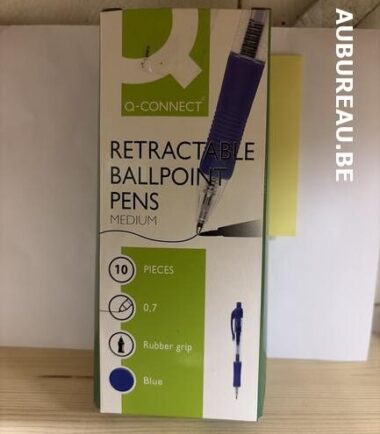 Bte de 10 stylo bille Connect encre bleu et rouge