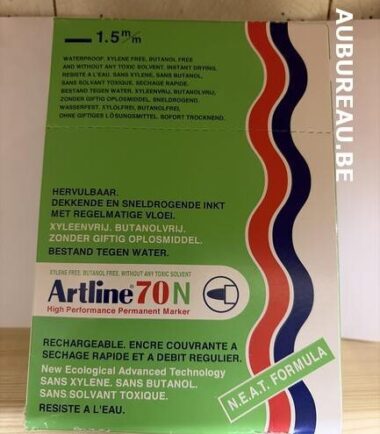 Btes de feutres Artline 70 encre bleue