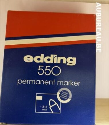 Marqueur Edding 500 encre bleue