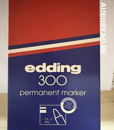 Marqueur Edding 300 encre bleue
