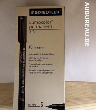Bte de 10 feutres Staedtler ref. 313 encre bleue