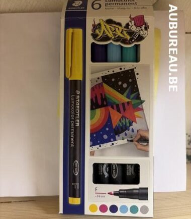 Pochette de 6 feutres Staedtler ref. 318C6
