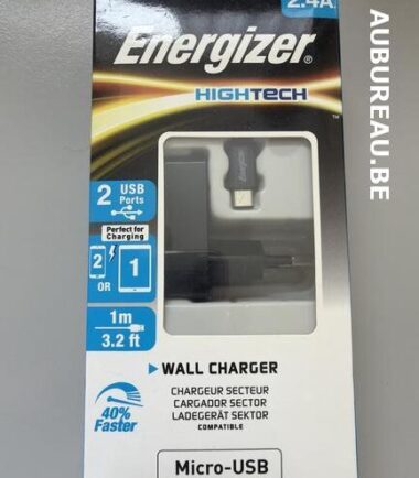 Chargeur secteur avec 2 ports USB
