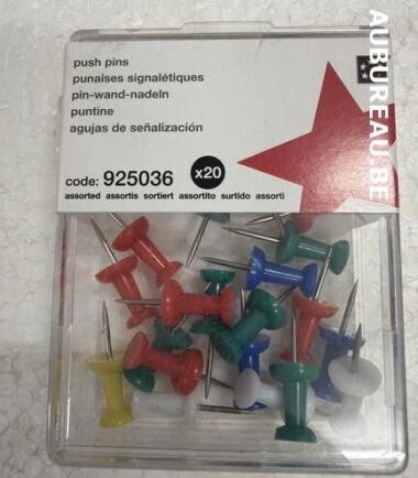 Bte de 20 push pins réf. 925036