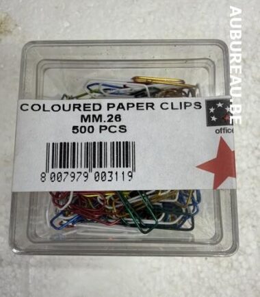 Bte de 500 attache tout de couleur réf. FX50