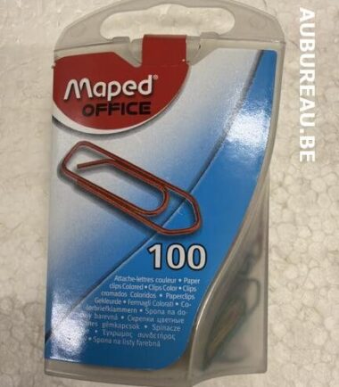 Bte de 100 attache-tout de couleur Maped réf. ET32101101