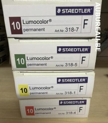 Btes de 10 feutres Staedtler réf 318 coloris divers