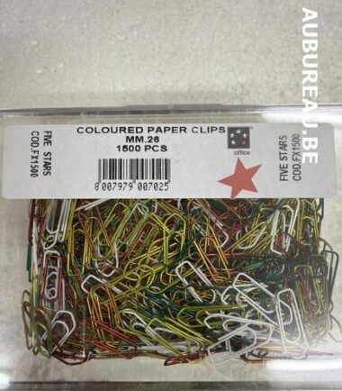 Bte de 1500 attache tout de couleur réf FX1500