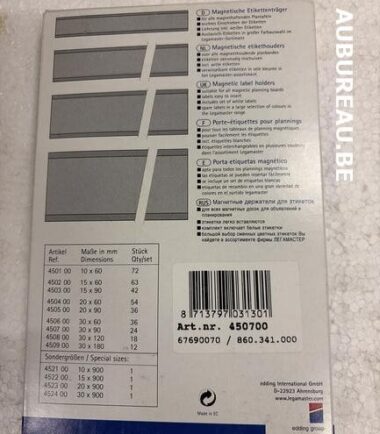 Porte étiquette Legamaster réf. 450700