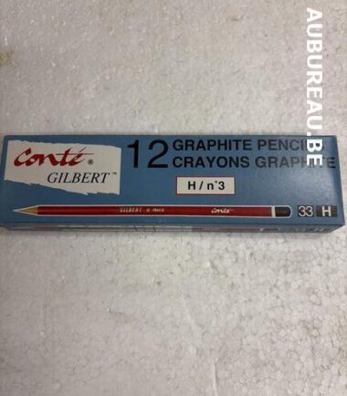 Bte de 12 crayons Gilbert réf. 33 H