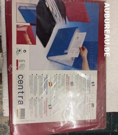 Porte documents Centra rouge
